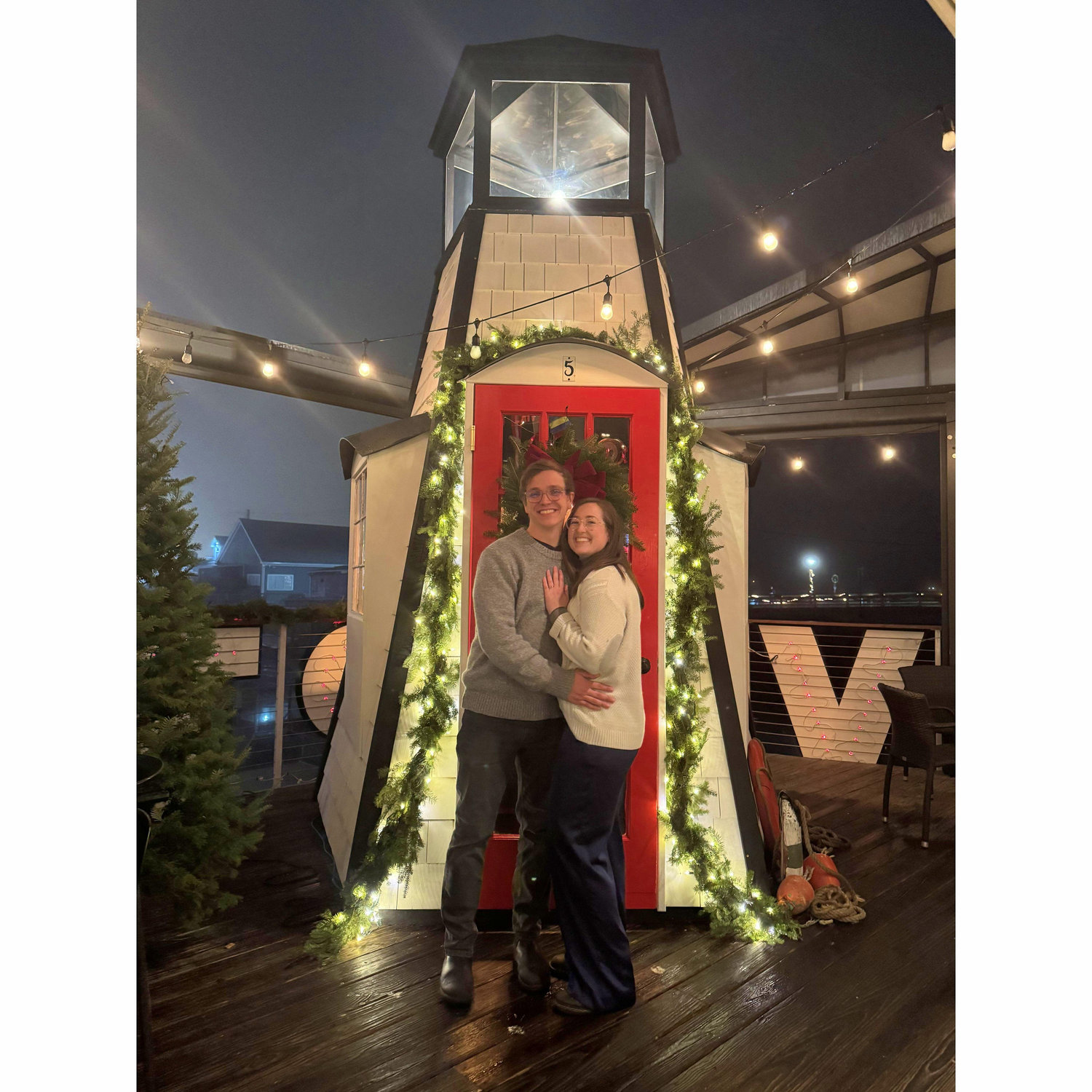Newly engaged in Kennebunkport <3