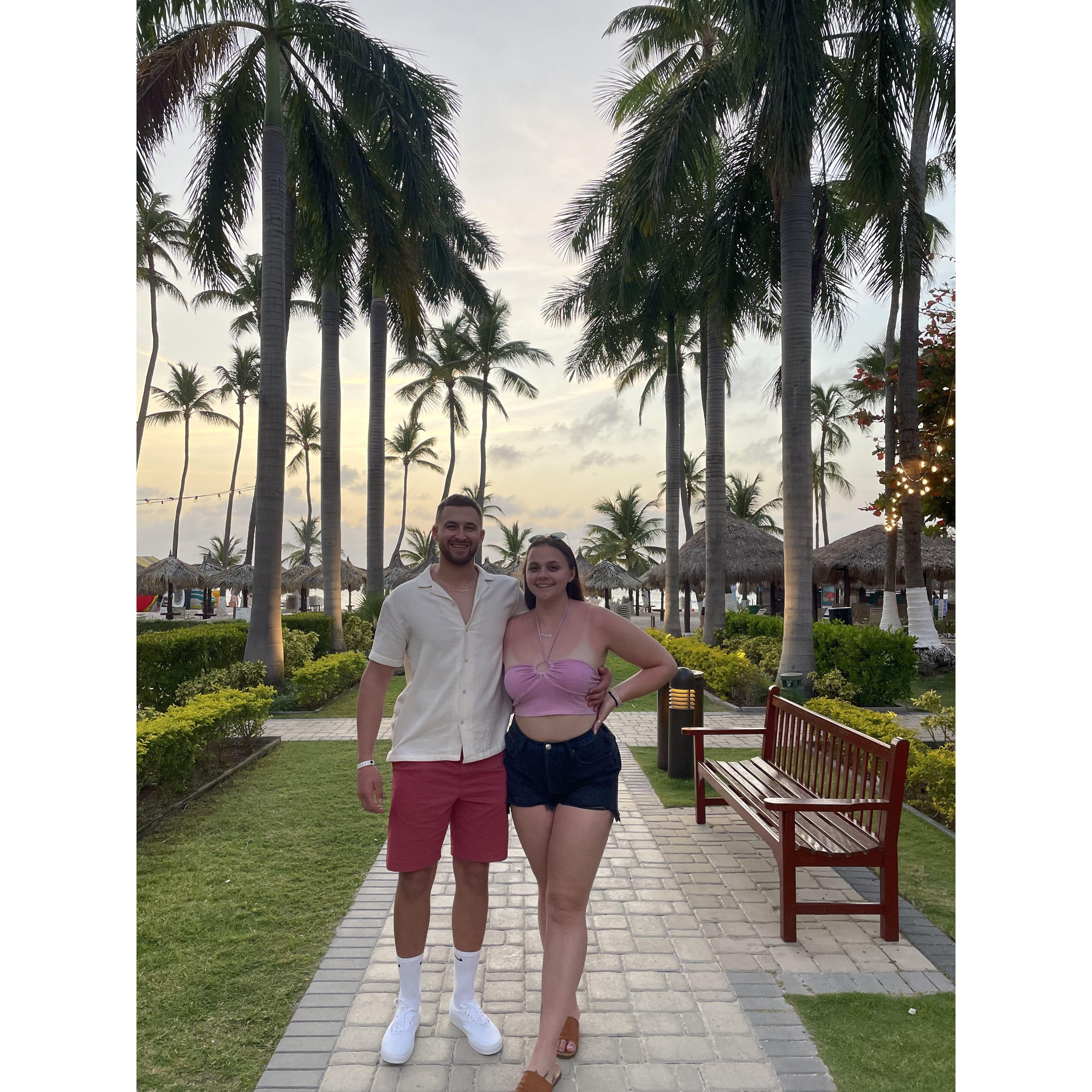 Our first trip together #ARUBA