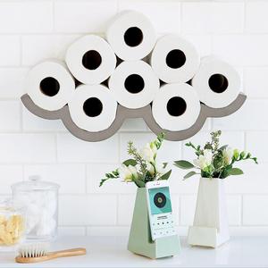Cloudy Day Toilet Paper Storage