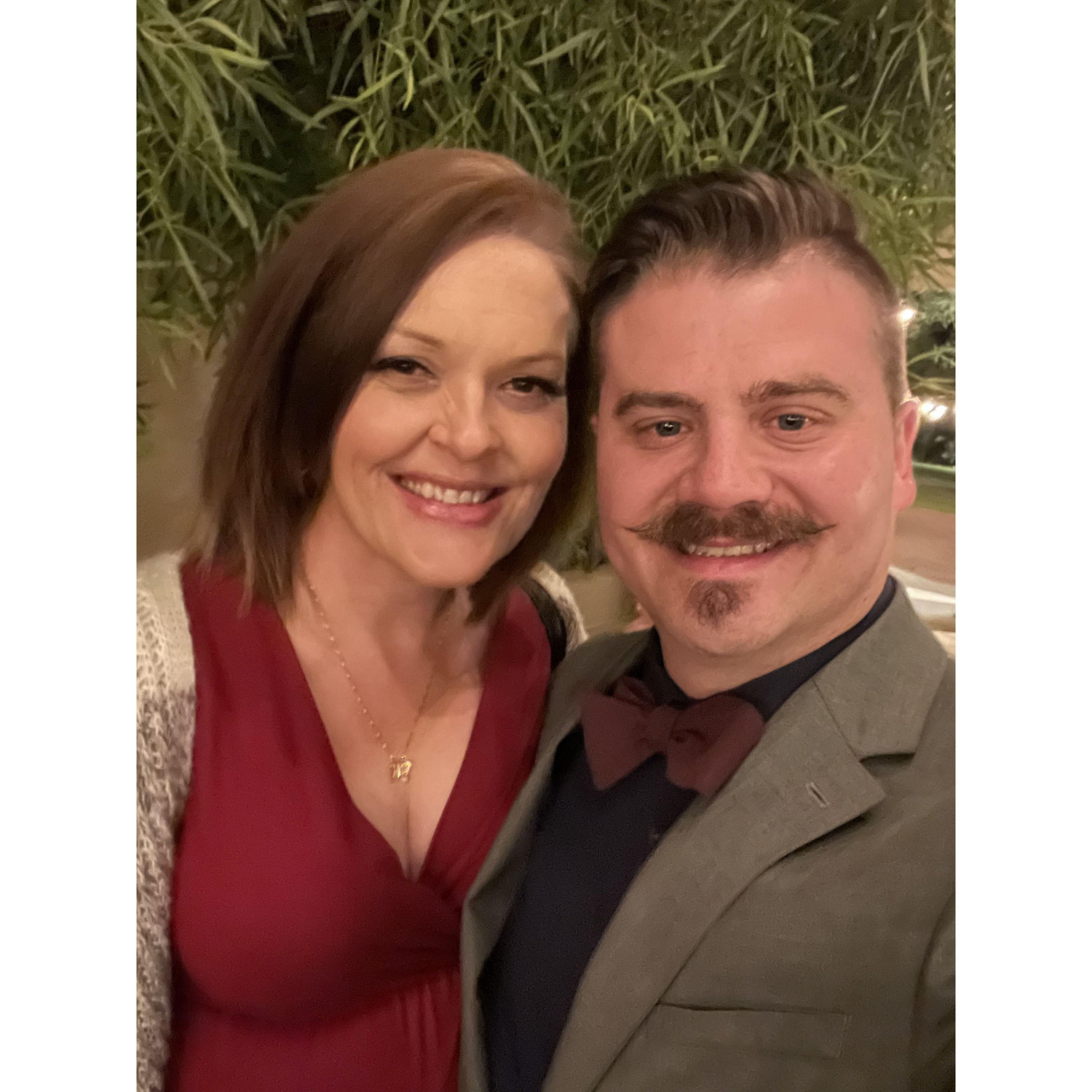 Just a fun photo at a friend's wedding!