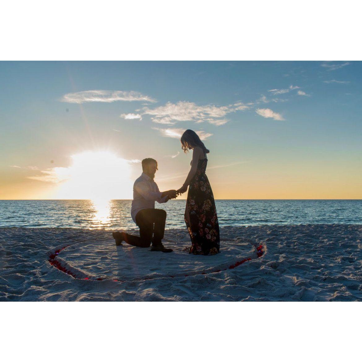 On December 11, 2021, as the sun set in Naples, Florida, Kyle proposed to Mel, marking a significant moment.