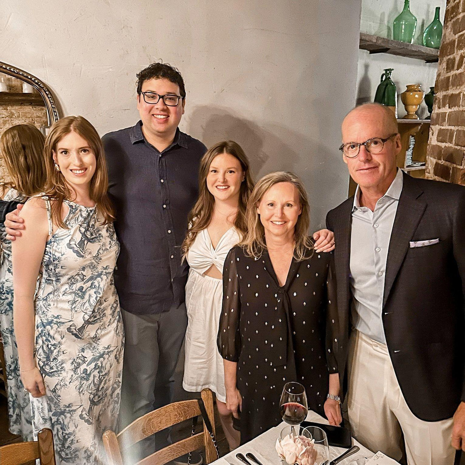 Katherine's parents flew in to New York to surprise her after our engagement and threw us a surprise engagement party!