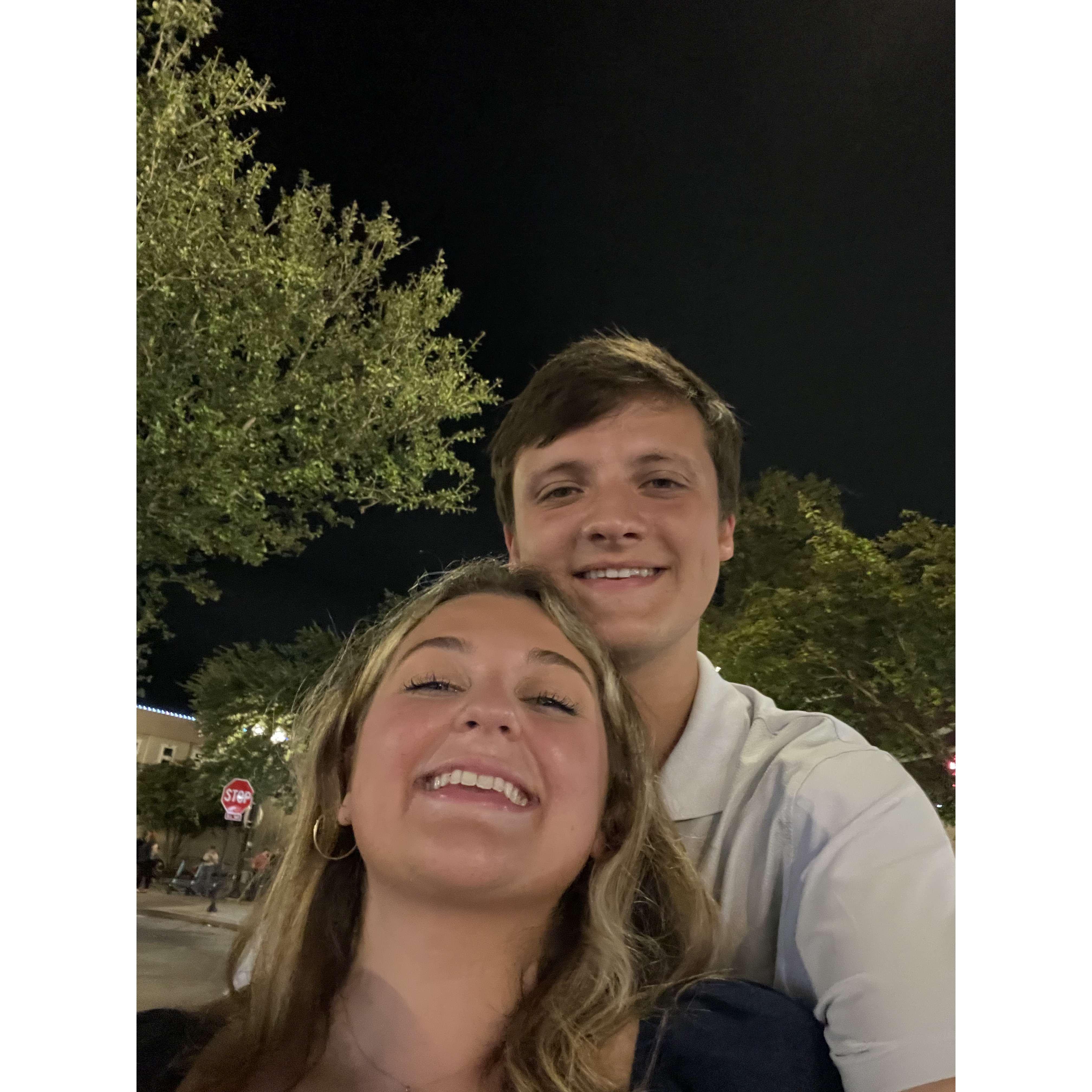 October 2021- Celebrated 6 months together!
