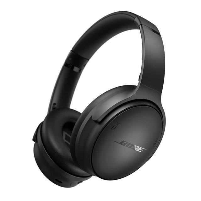 Bose NEW QuietComfort Wireless Noise Cancelling Headphones, Bluetooth Over Ear Headphones with Up To 24 Hours of Battery Life, Black