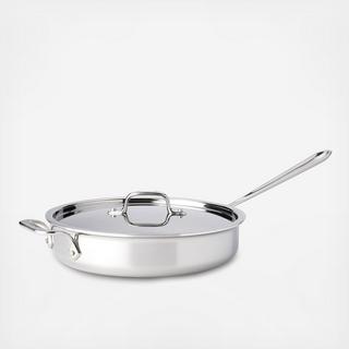 d3 Tri-Ply Saute Pan with Lid