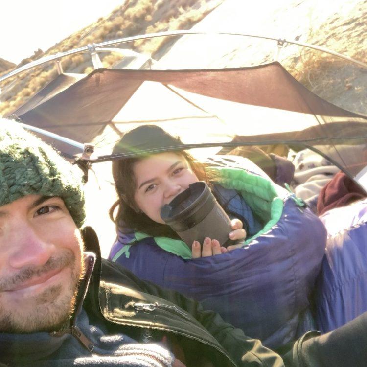 First birthday camping trip to Alabama hills! December 2021