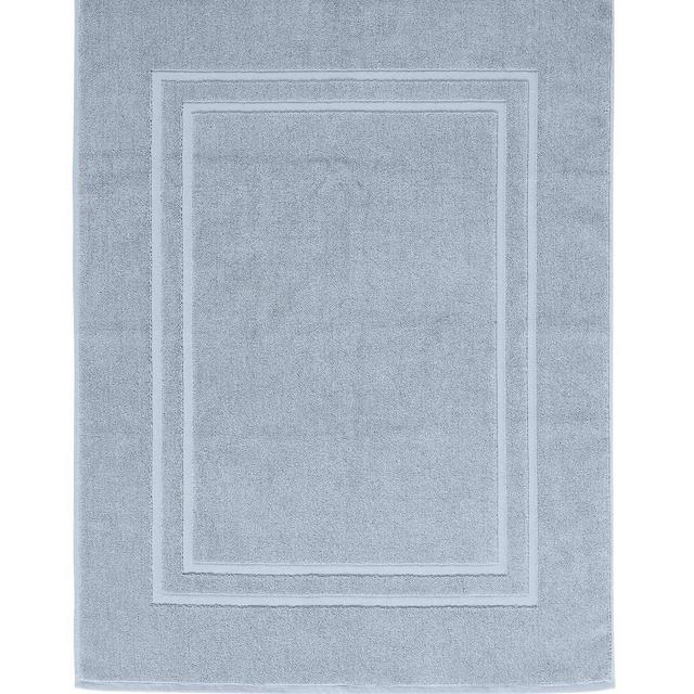 Egyptian-Cotton Bath Mat Blue Quartz