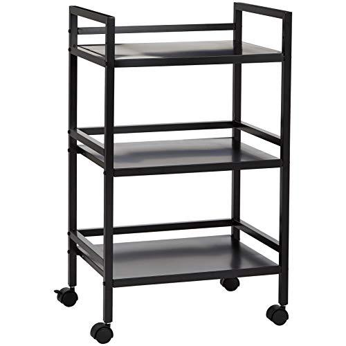 AmazonBasics 3-Tier Metal Rolling Cart