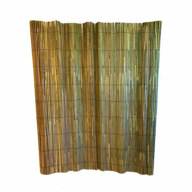 Slat Rolled Bamboo Fencing Panel