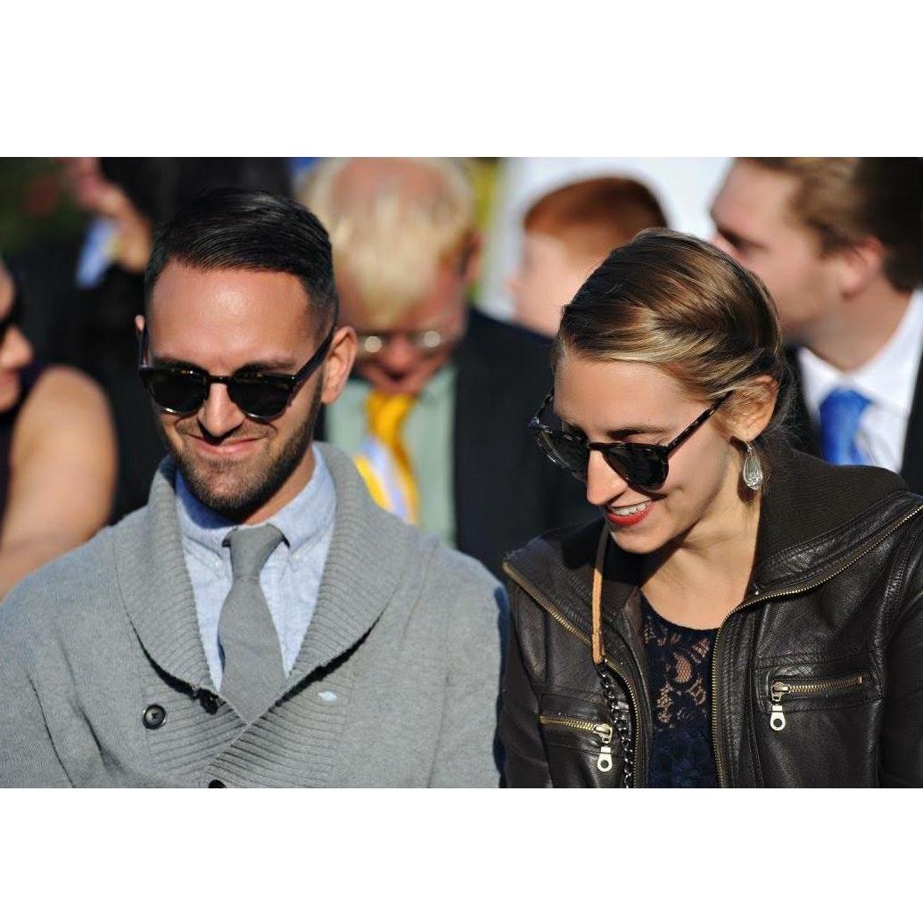 About to watch two of our other friends get married!