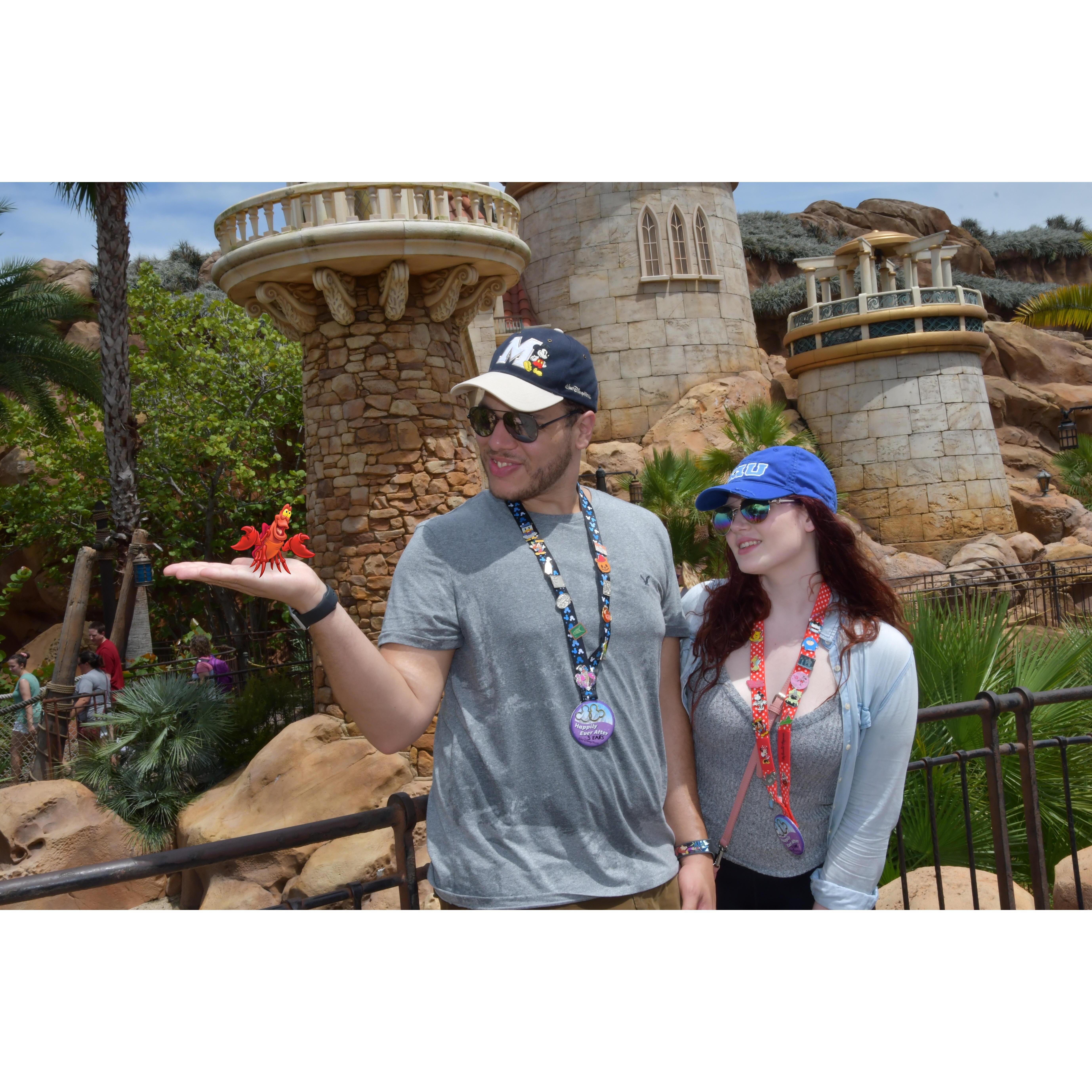 "Go on and kiss the girl!"
(Magic Kingdom)