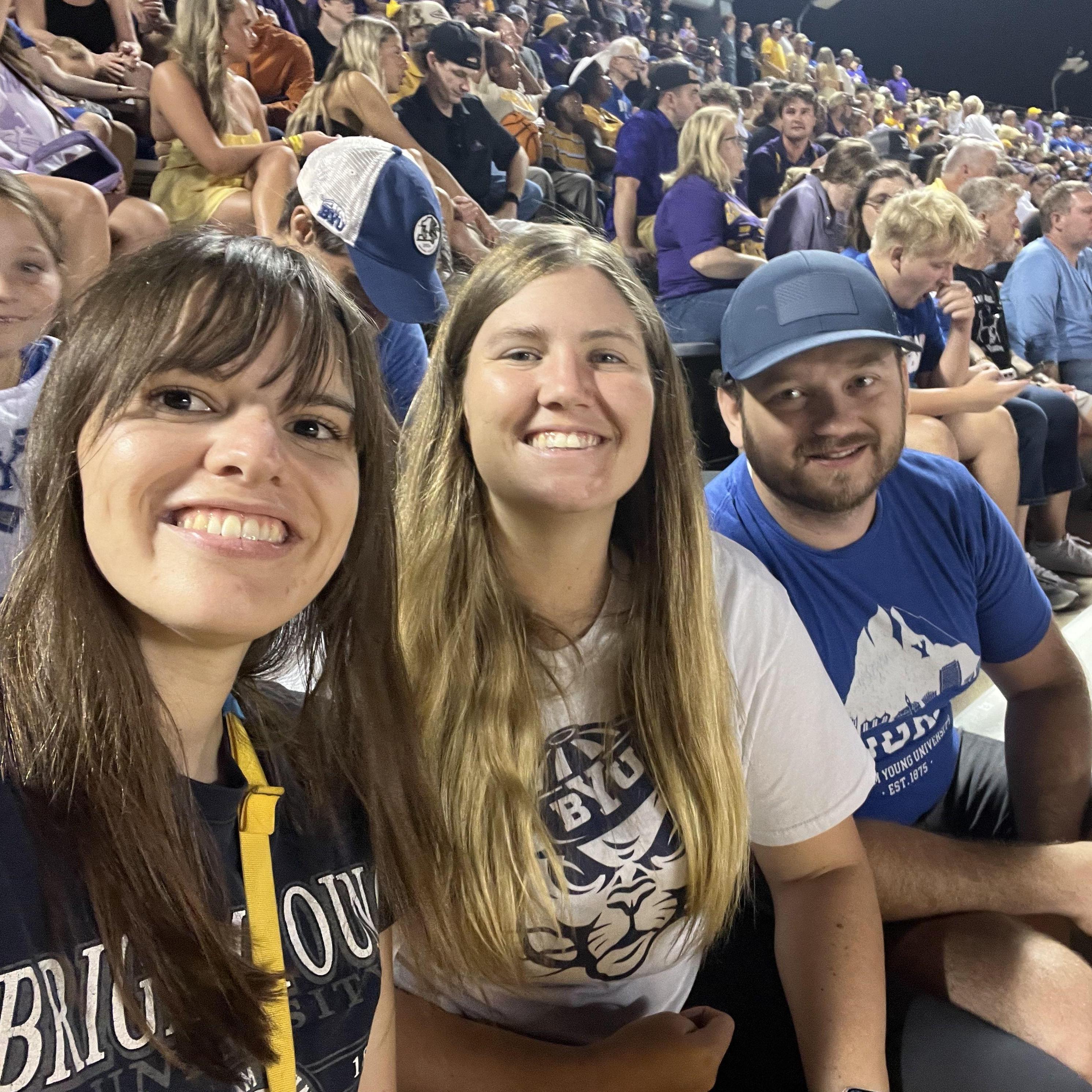 BYU vs ECU football game