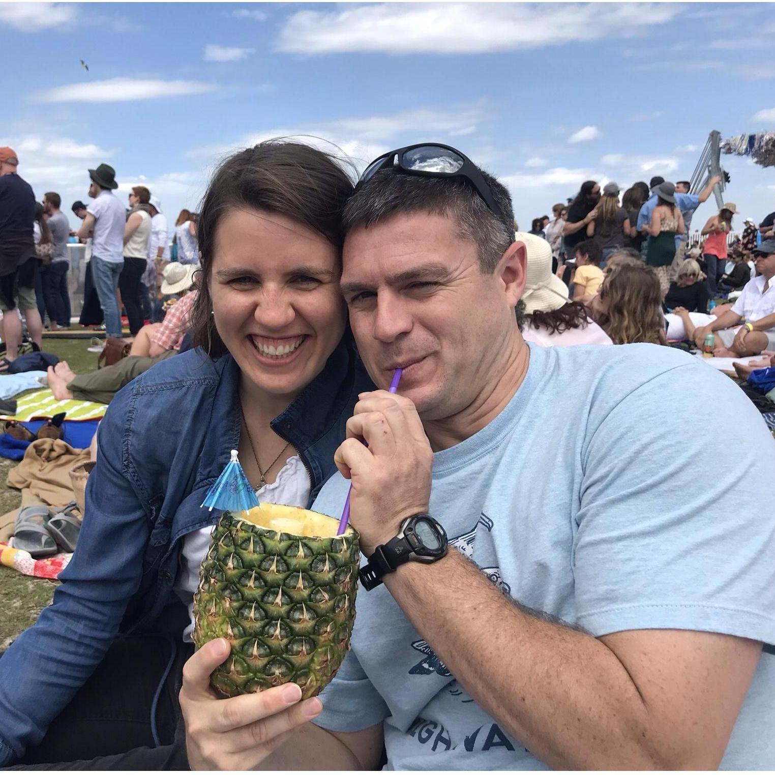 Highwater music festival in Charleston