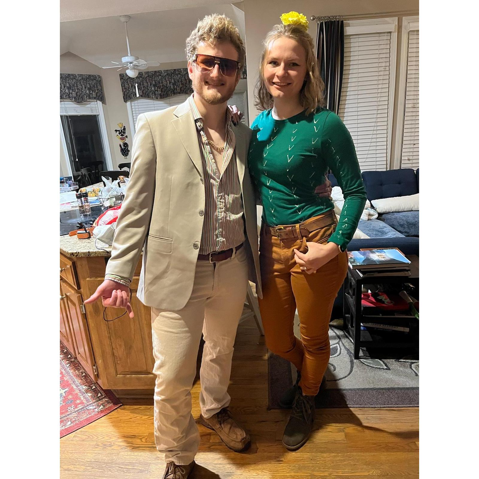 Halloween 2022, Yung Gravy and a cactus