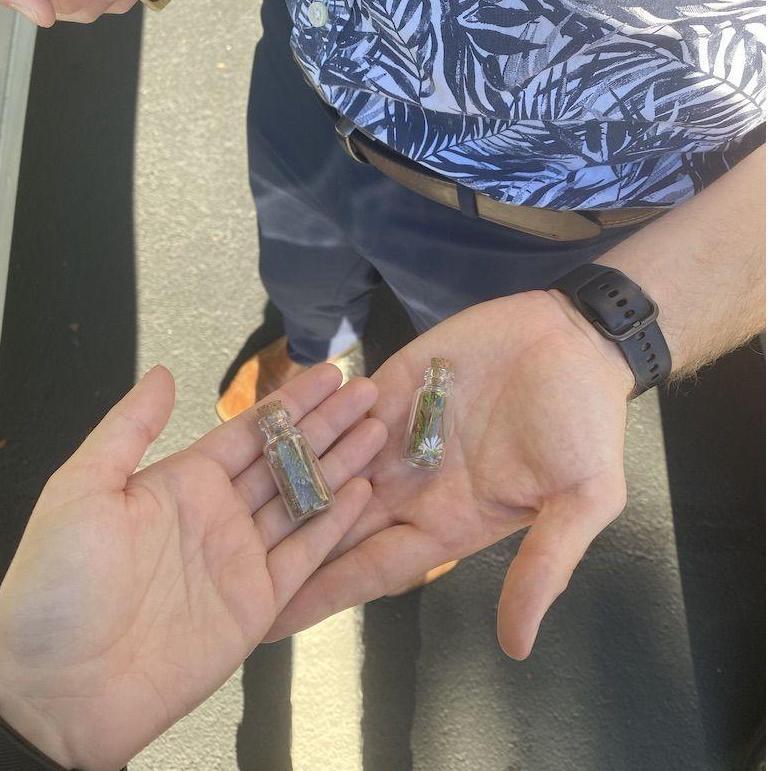 We made these together right when we first started dating!