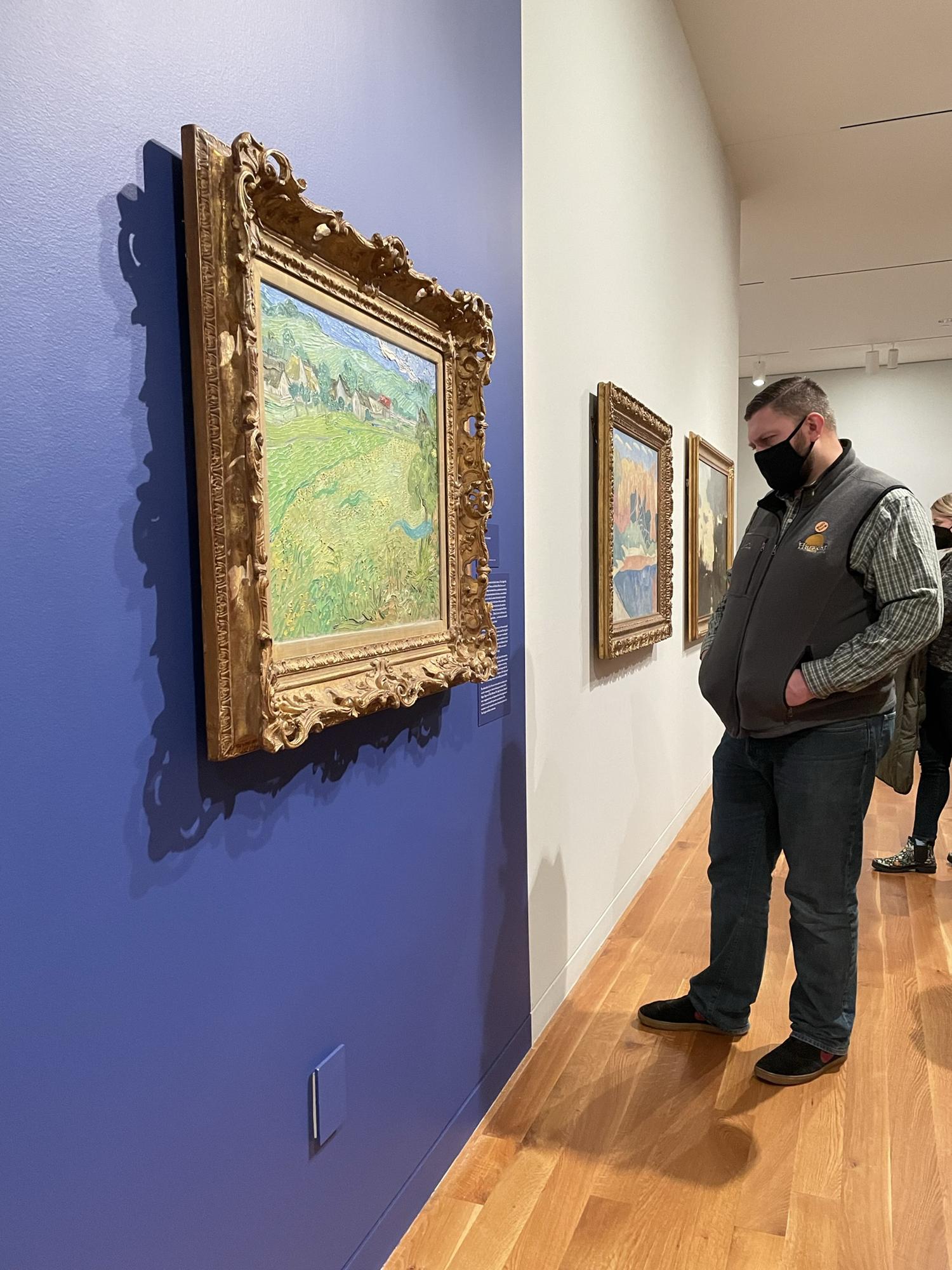 Art Museum date day to see the Van Gogh exhibit