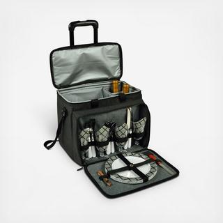 4-Person Picnic Cooler with Wheels