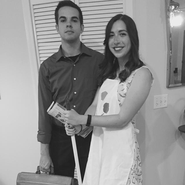 The time Sabrina put aside her feminist ideals to put on a 50's themed dinner for Mitchell's birthday.