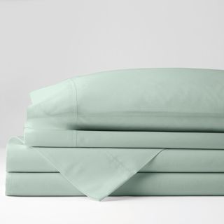 Company Cotton Percale 4-Piece Sheet Set
