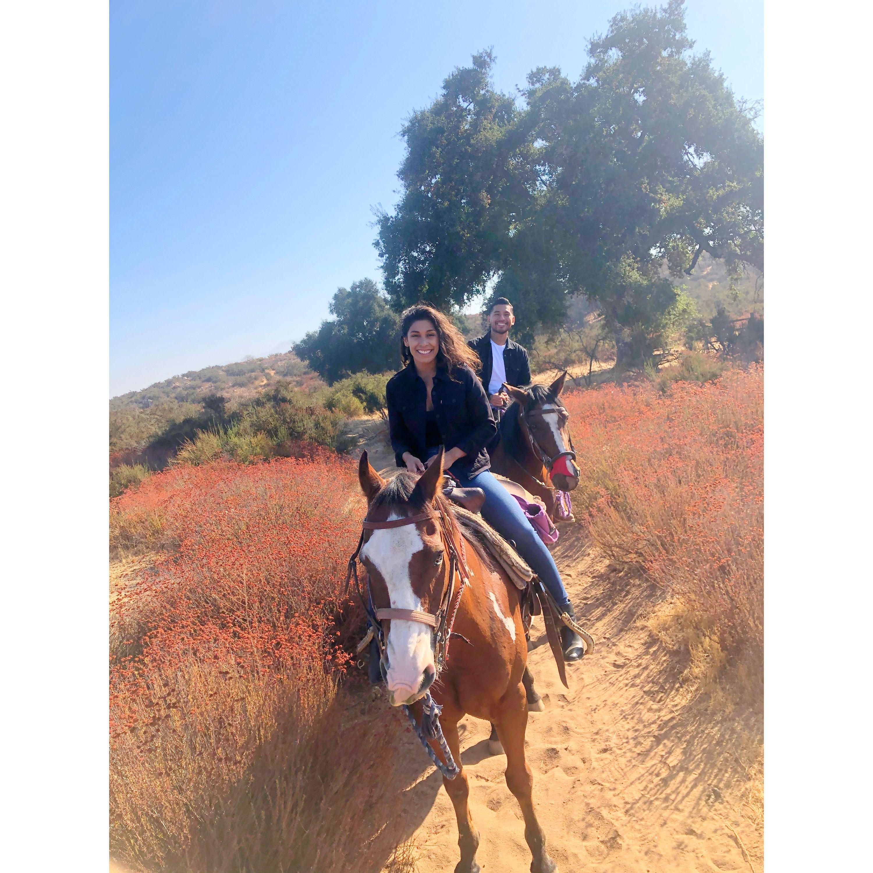 David celebrating Aubrey's 27th Birthday in Temecula, California!