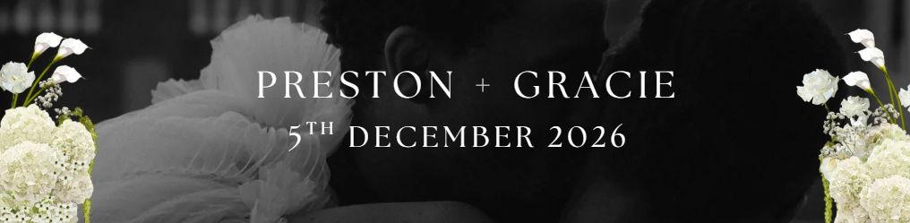The Wedding Website of Preston Shirey and Gracie Collins