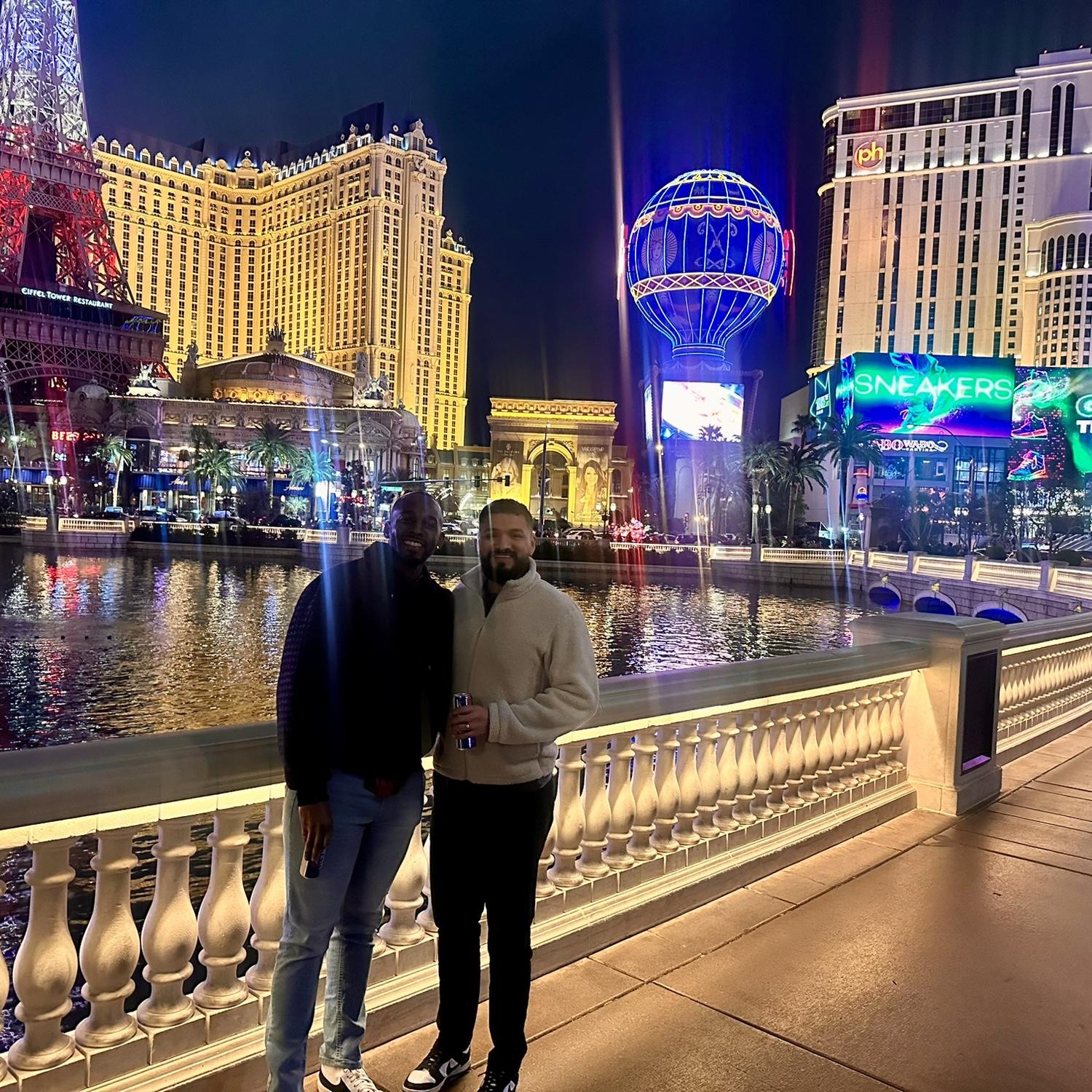Las Vegas celebrating Sams dad. 2025.