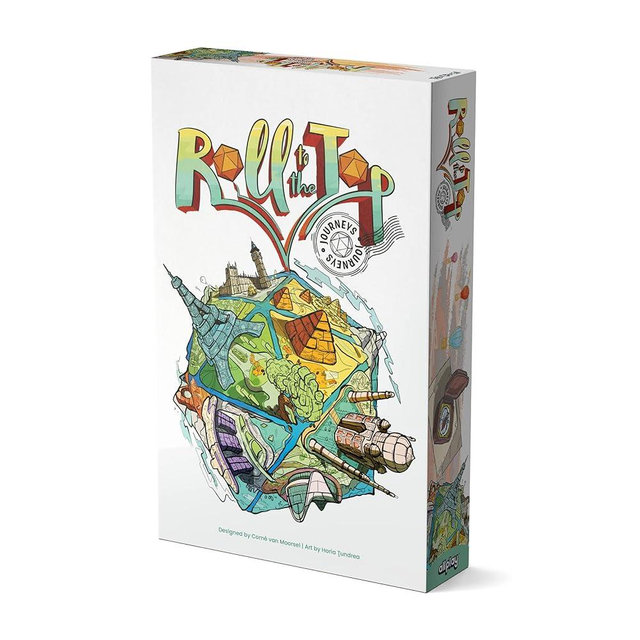 Roll to The Top - Journeys Base Game - Roll-and-Write Baord Game - 1 to 6 Players - 20 Minutes Play Time (Roll to The Top: Journeys (Base Game))