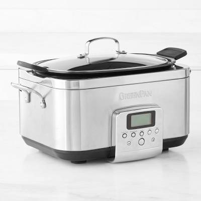 GreenPan™ Premiere Stainless-Steel Slow Cooker