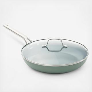 Ceramic Nonstick Fry Pan with Lid