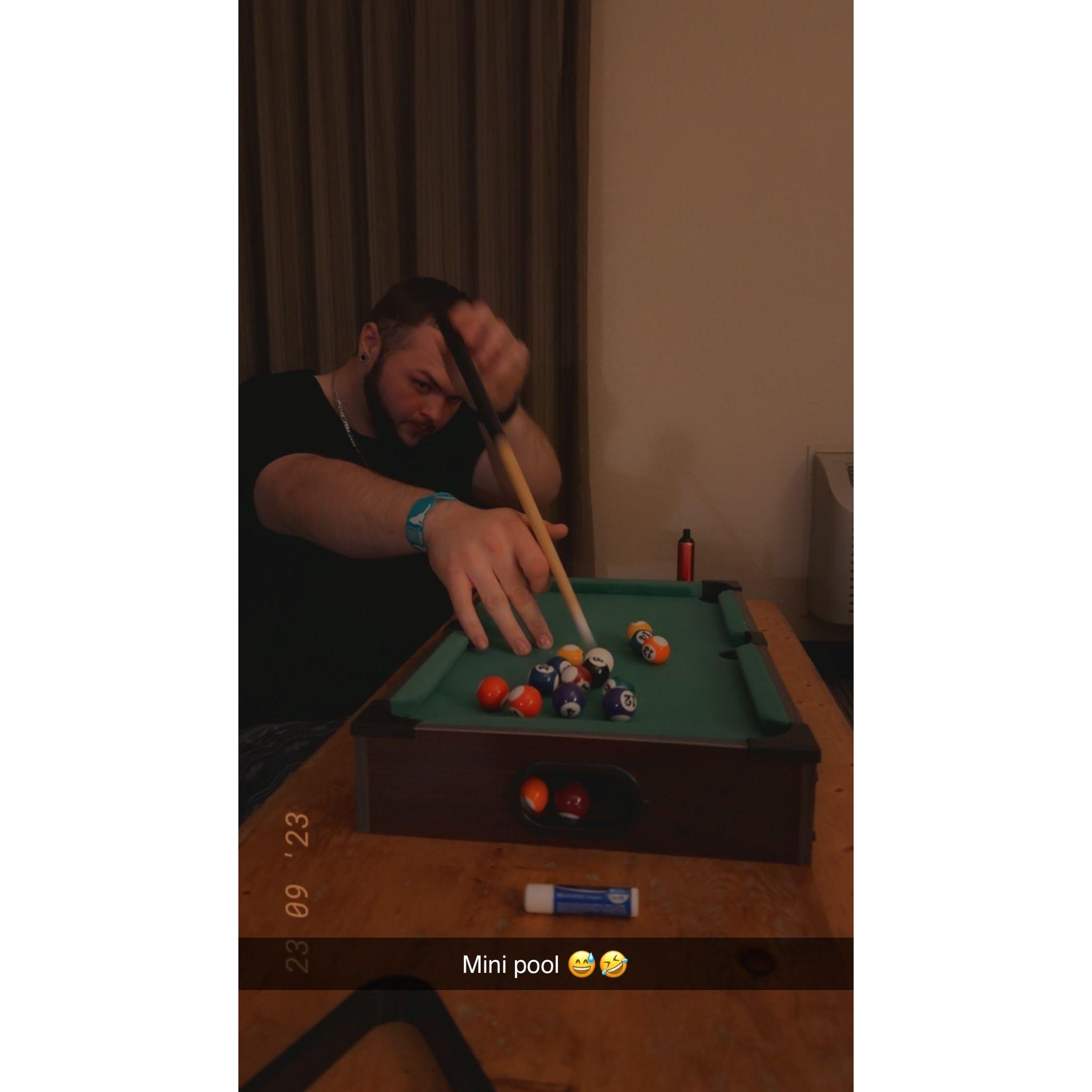 Mini Billiards at WI Dells