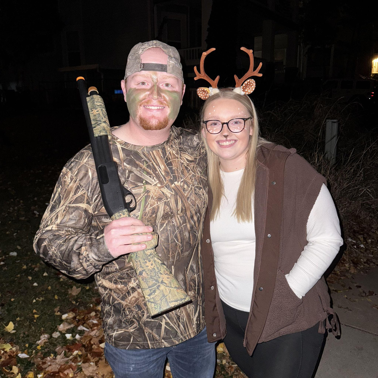 Our last Halloween as college students!