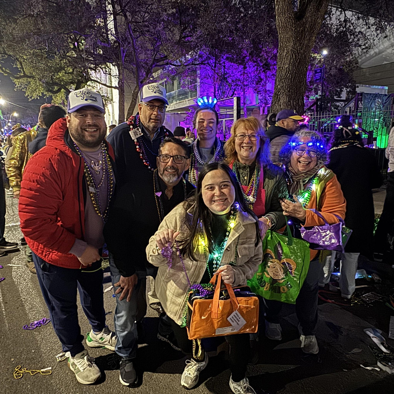 Mardi Gras fun with the out of towners!