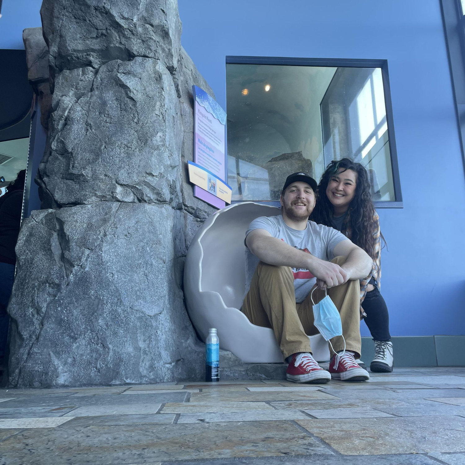 June 2021- Adventures at Monterey Bay Aquarium during Mathew's first trip to Harllee's hometown.