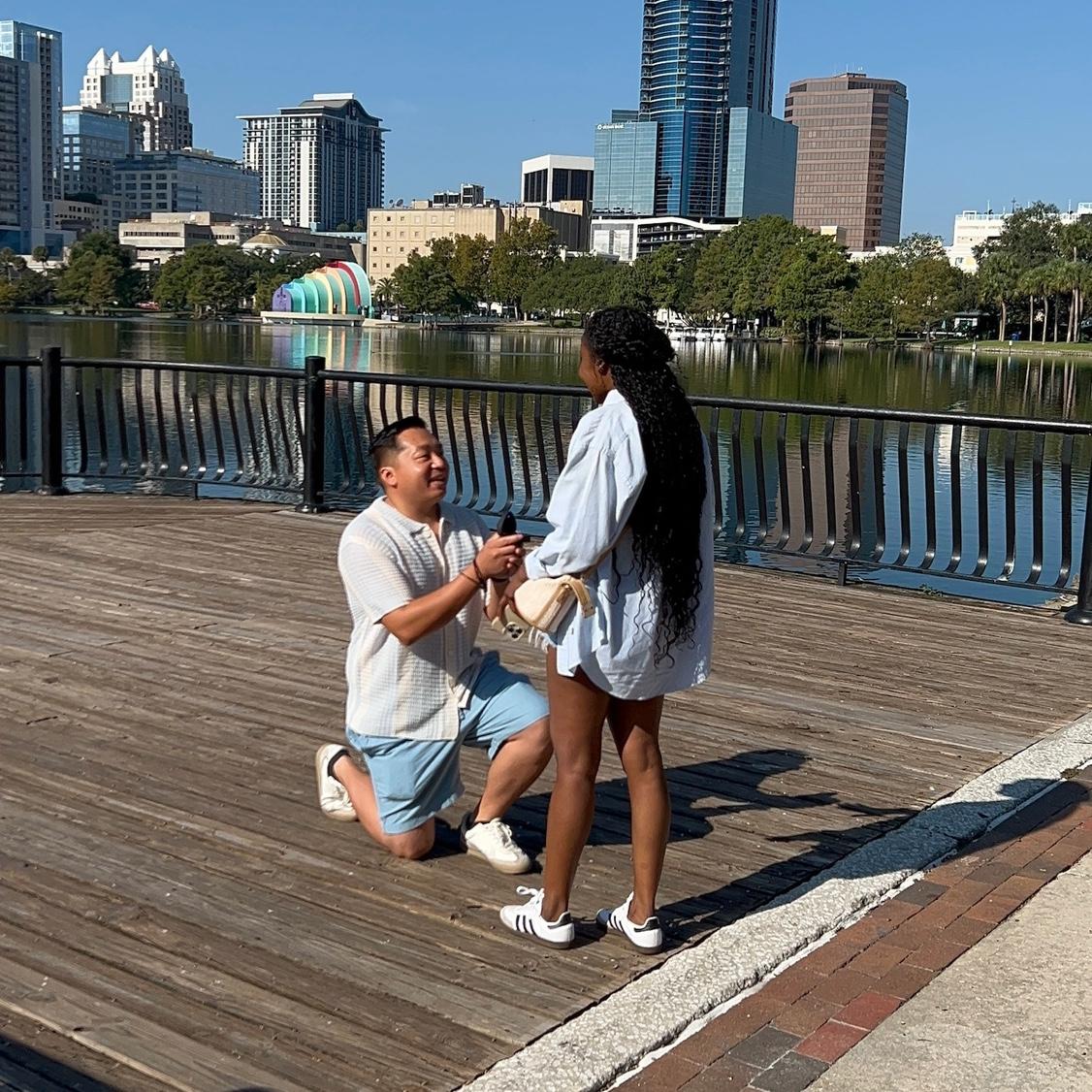 the proposal 💍