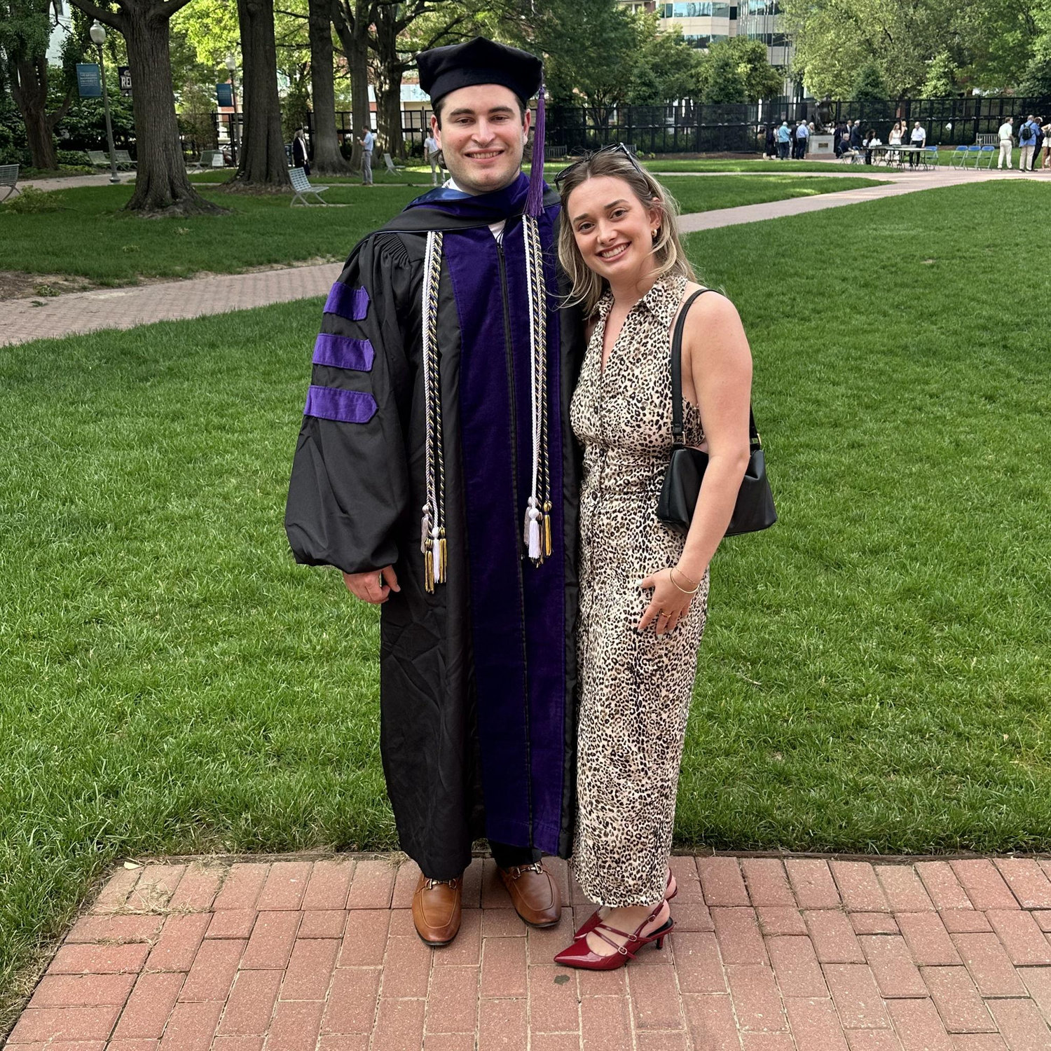 Paul is an attorney. So proud!