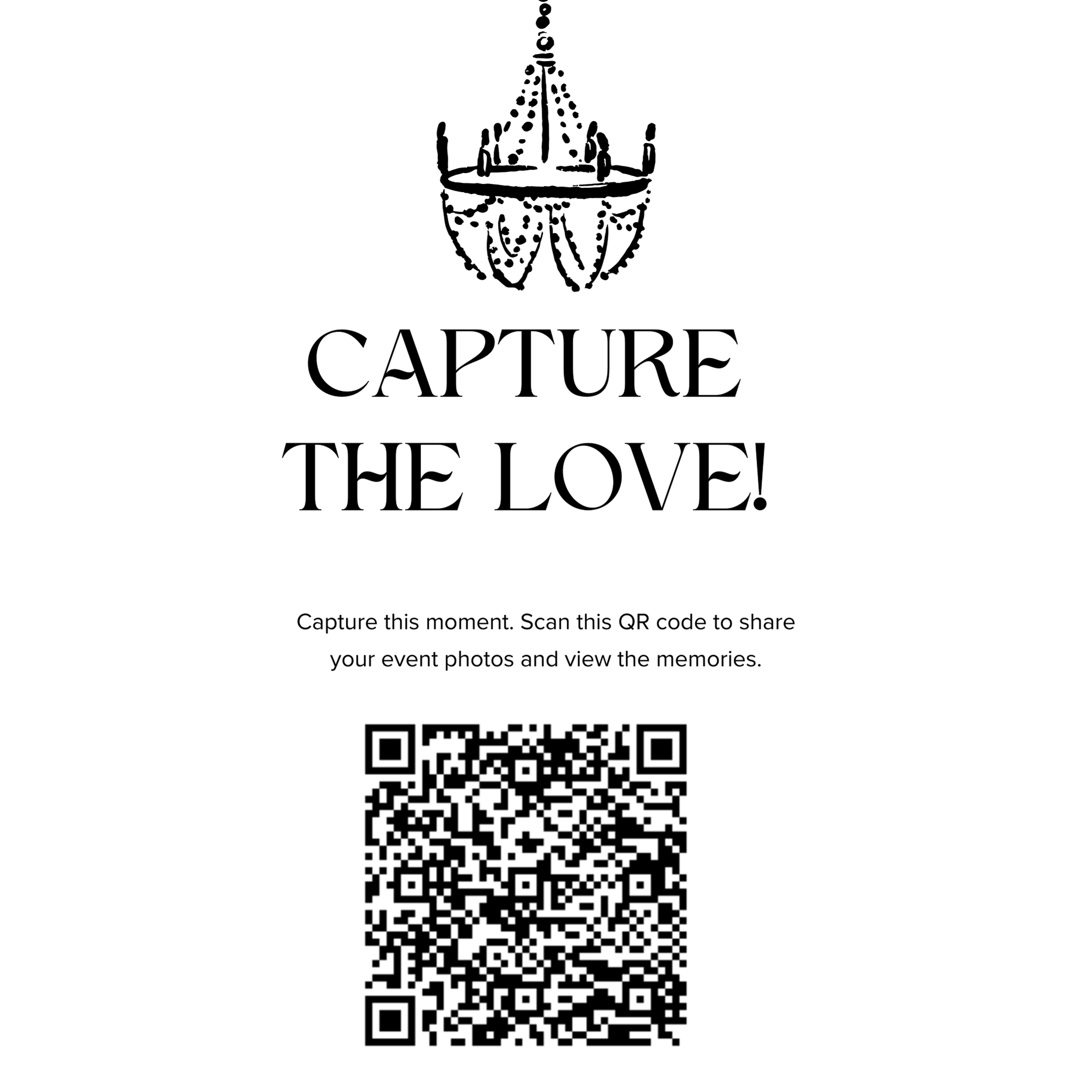 Please use this QR code to upload all your videos and pictures of the wedding! You can add pictures from the cruise anytime!!! Thanks