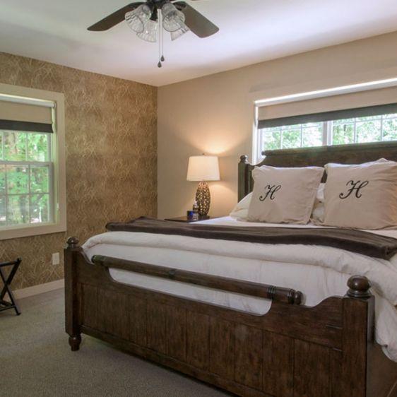 Another example of a bedroom in a private cottage