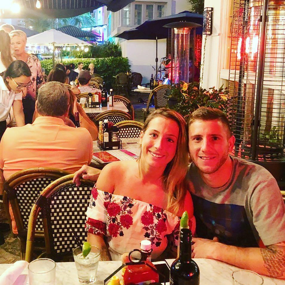 Our first Thanksgiving together was in Miami!