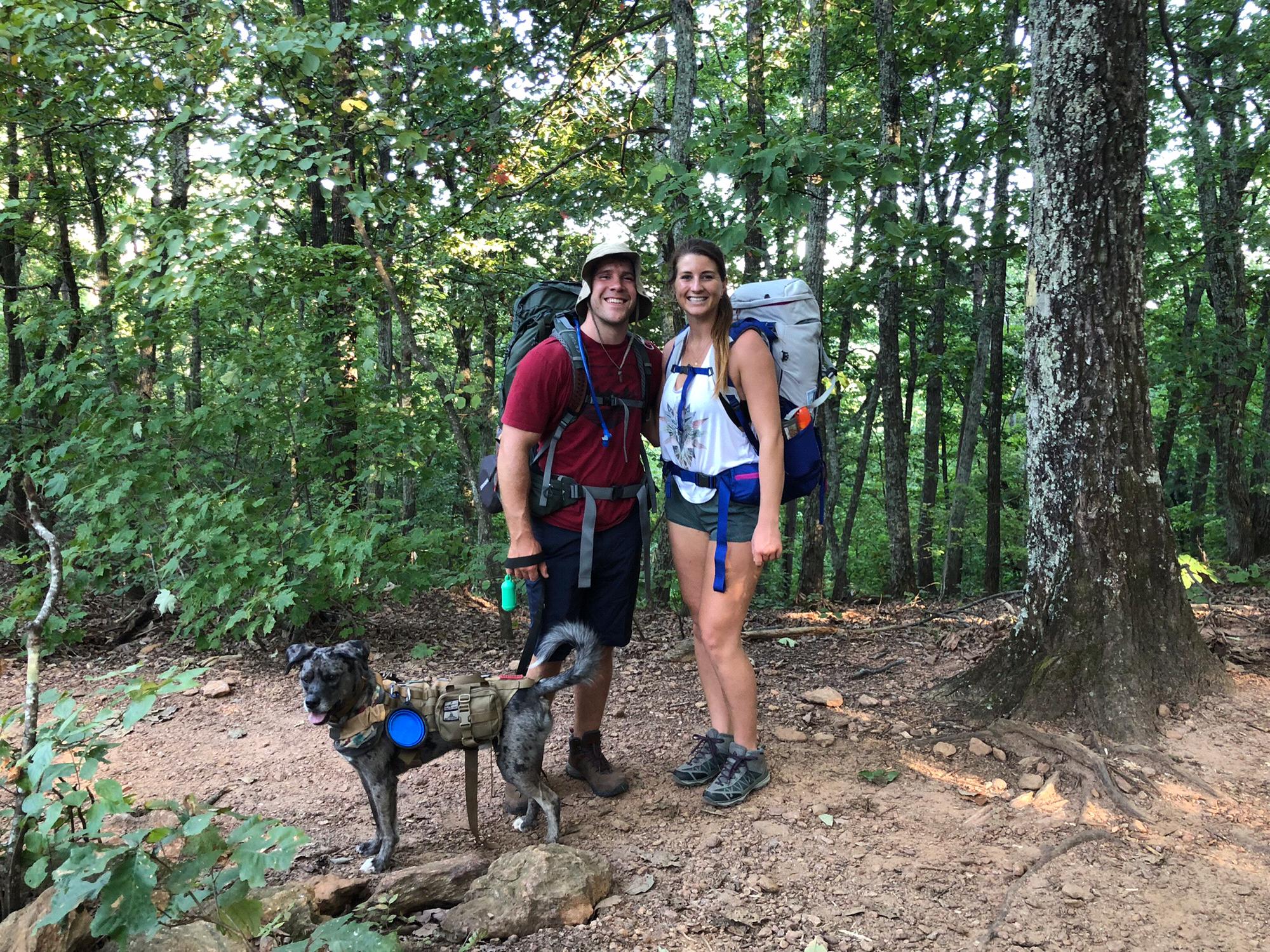First backpacking trip together!