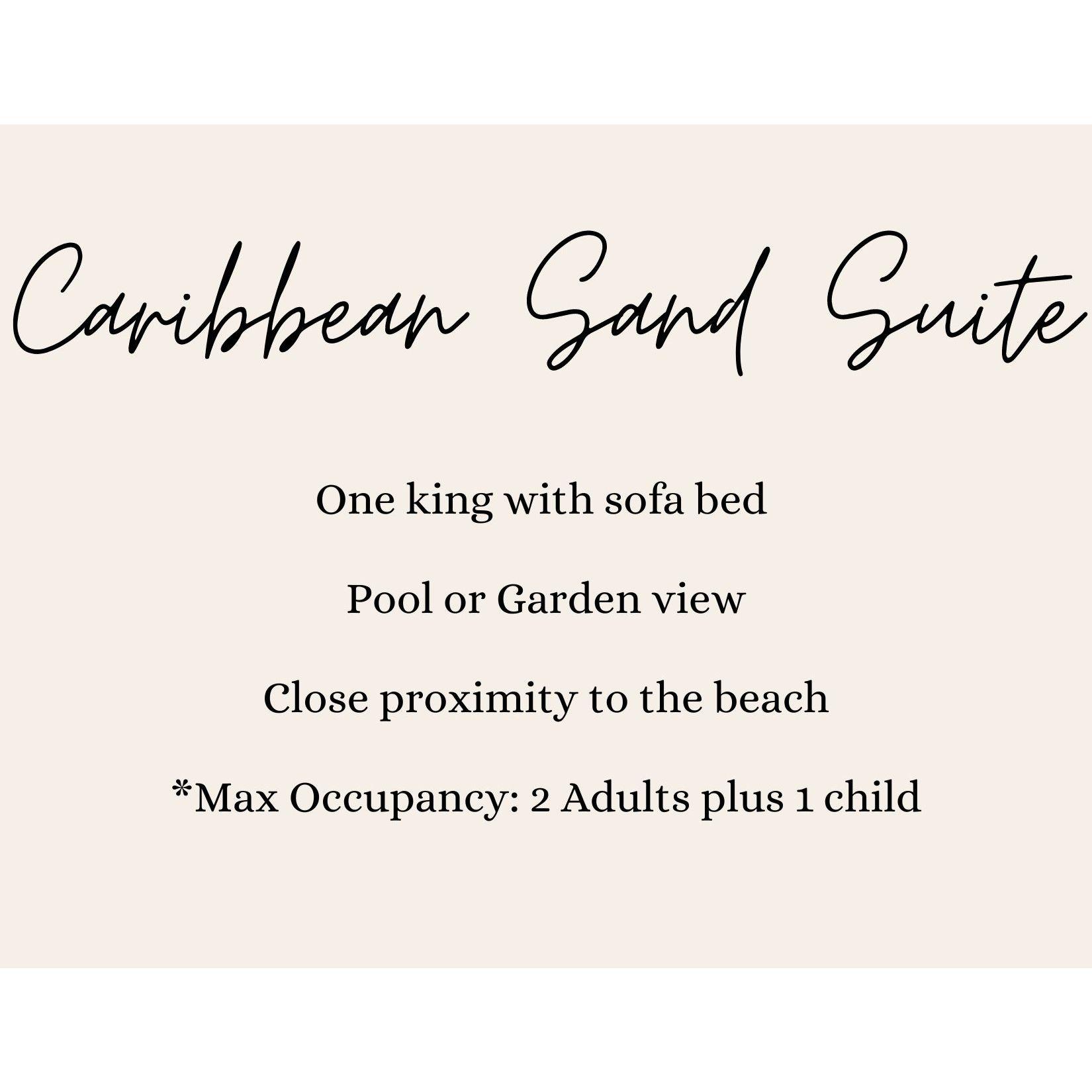 Caribbean Sand Suite Description