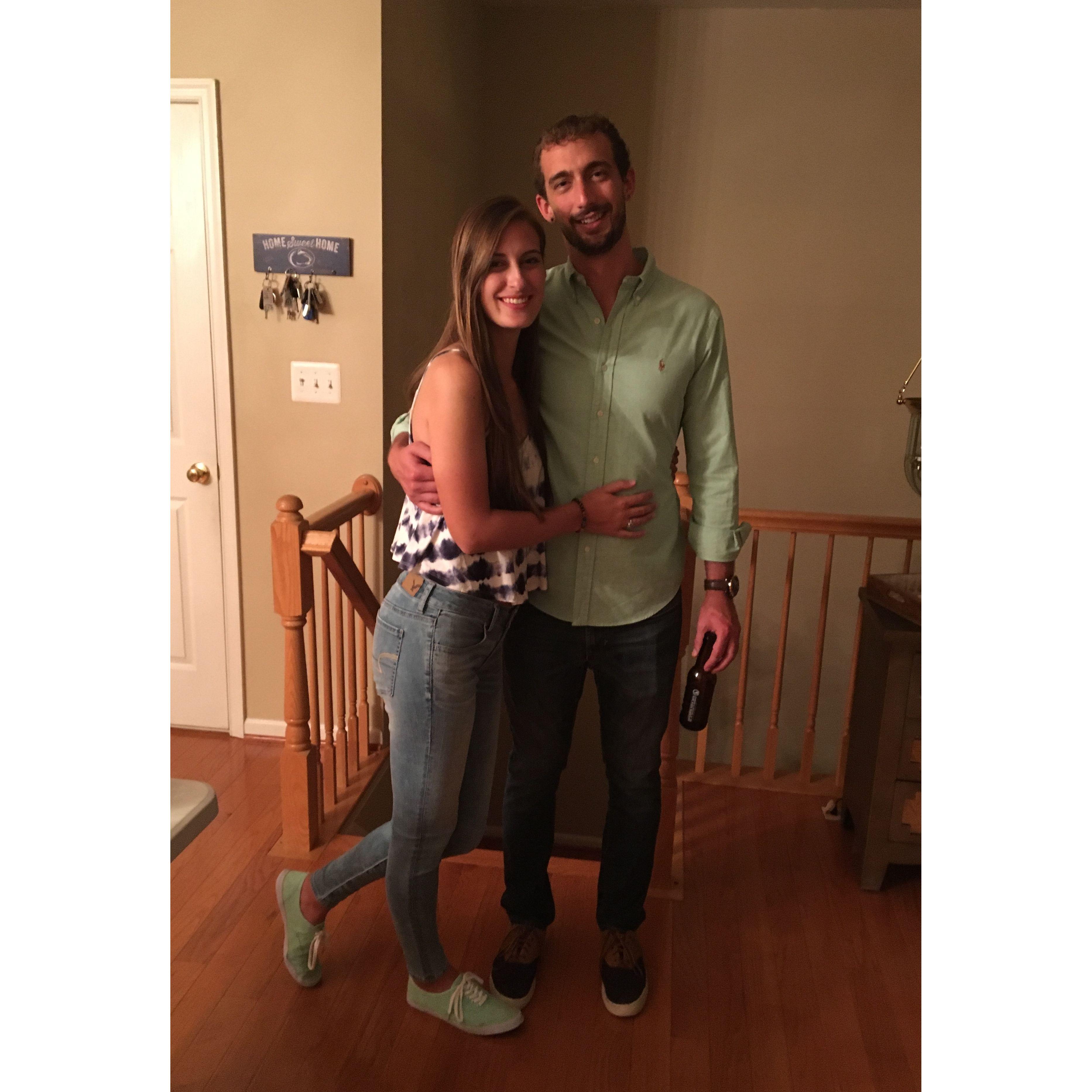 August 2016 - visiting JJ in VA