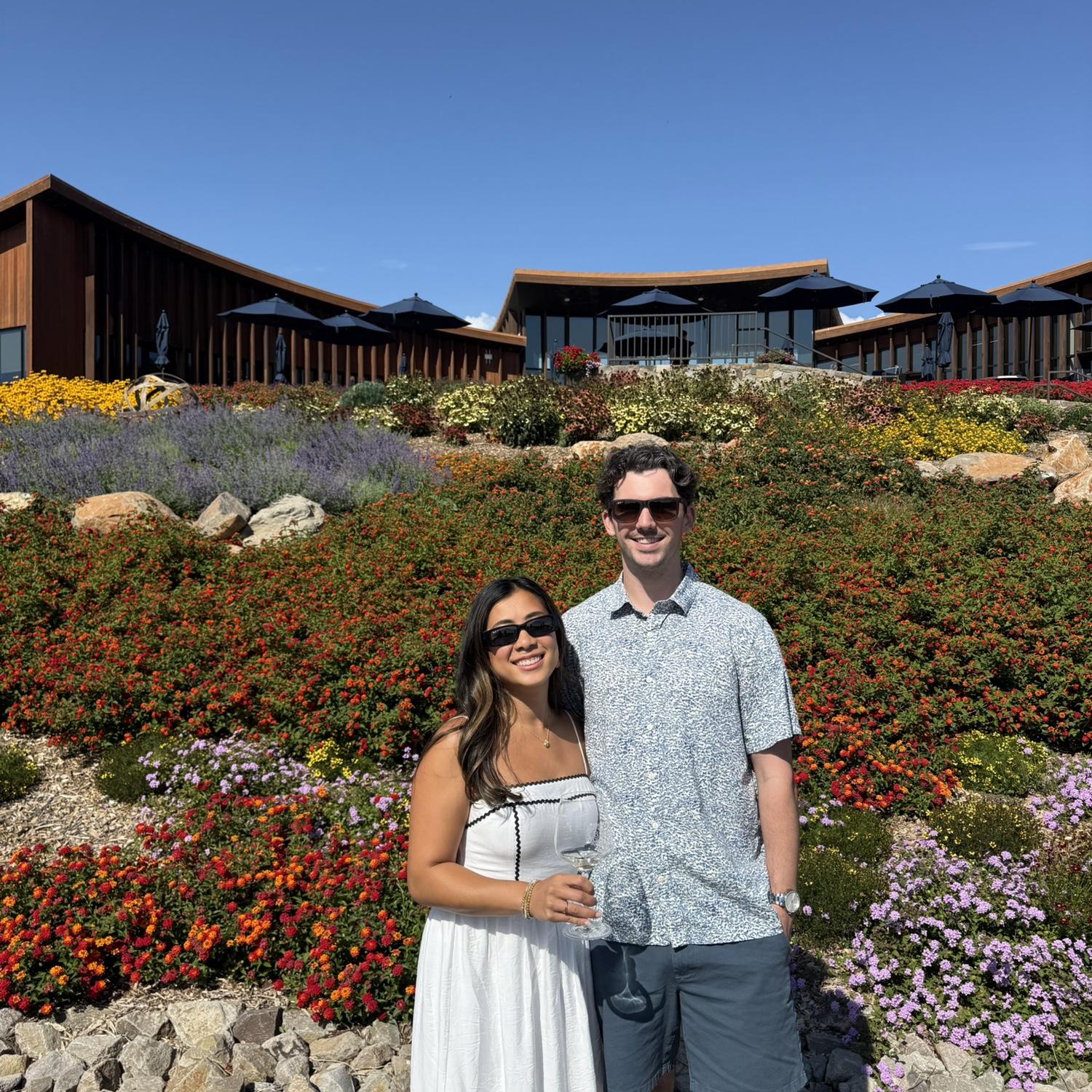 August 2025- Wine tasting in Napa for Aivi's 31st birthday!