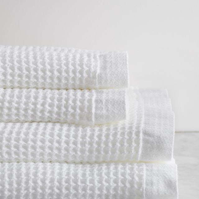 Organic Turkish Waffle Towel Bundle in Gray