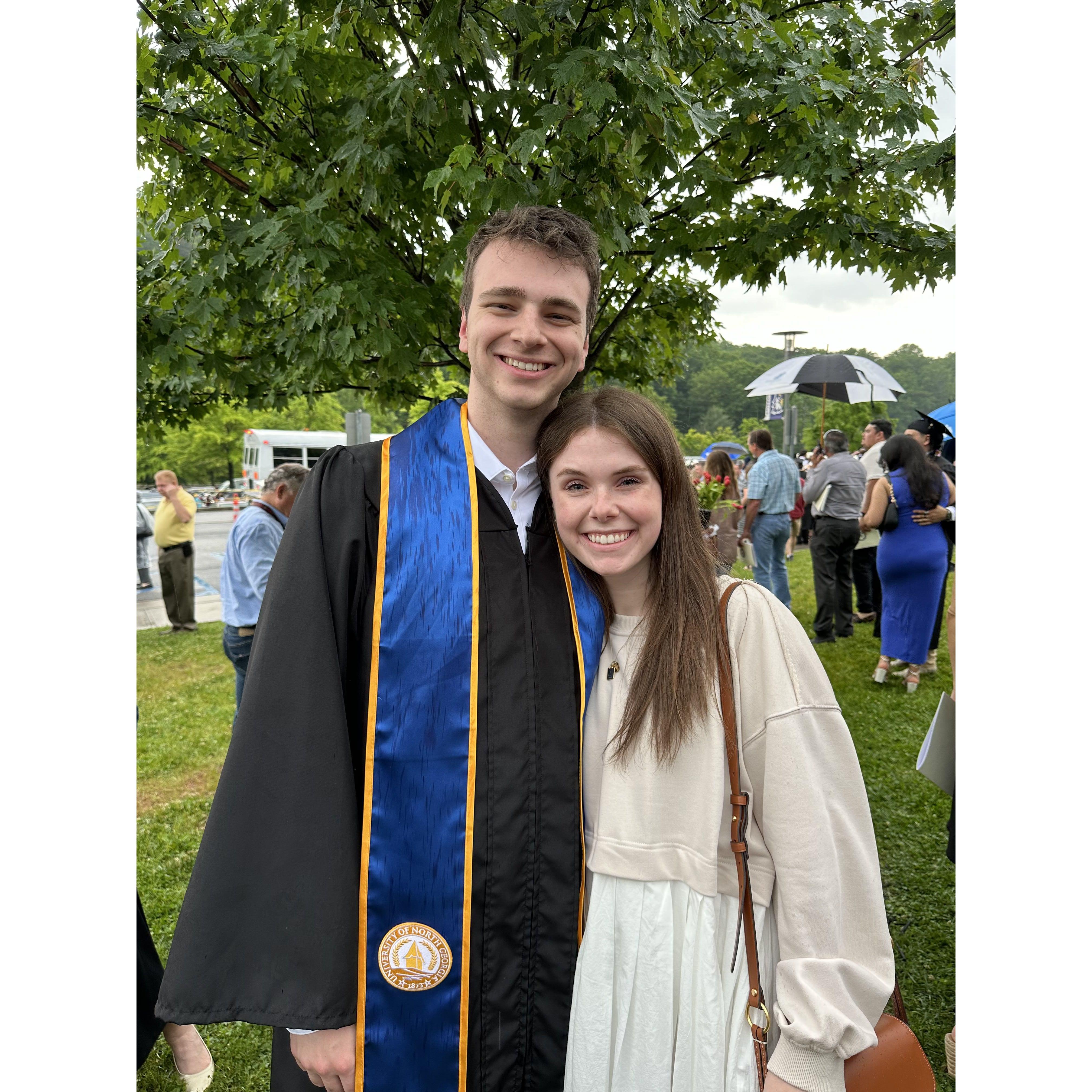 Parker graduated from University of North Georgia 2024