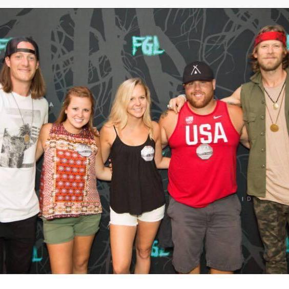 The day we met Florida Georgia Line with Cait!