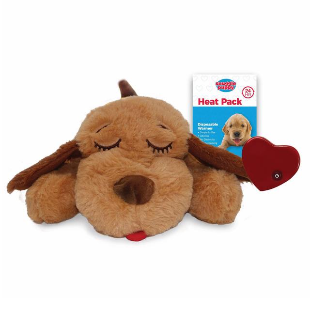 SmartPetLove Snuggle Puppy Behavioral Aid Brown Toy, Large