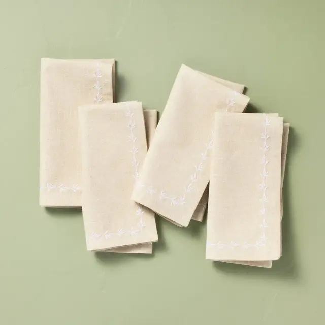 Set of 4 Cloth Napkins - Hearth & Hand™ with Magnolia