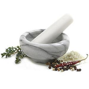 NORPRO - Norpro® Marble Mortar and Pestle in White