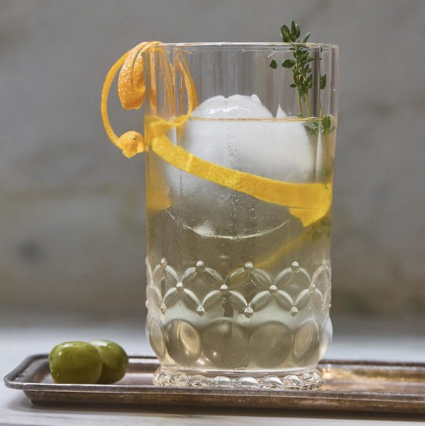 Savannah Glass Tumblers, Set of 4
