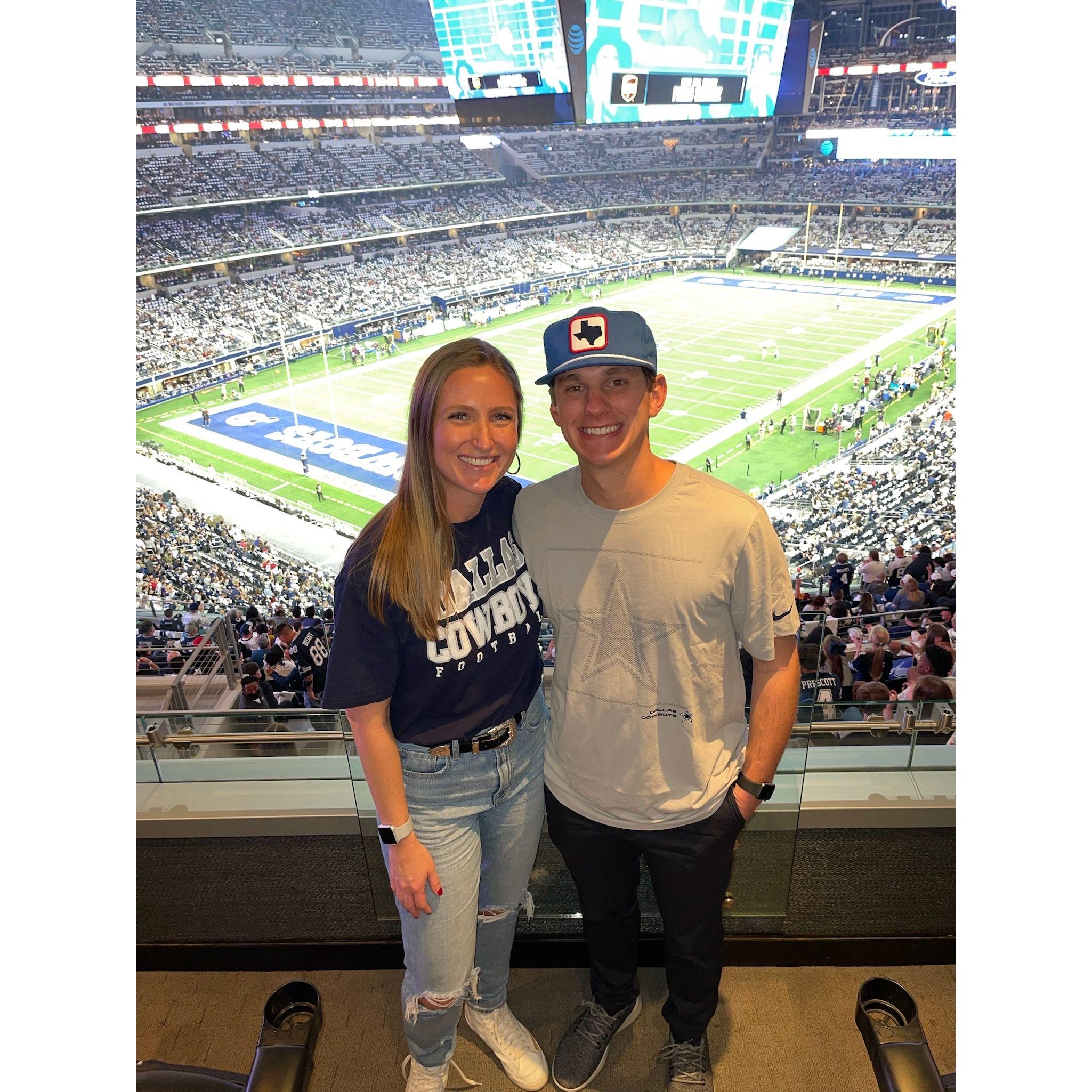 My first Cowboys game